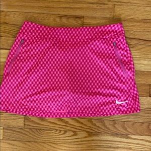 Nike dri fit golf skirt